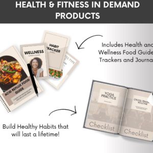DFY Health & Fitness Bundle: PLR Ebooks, Planners, Guides