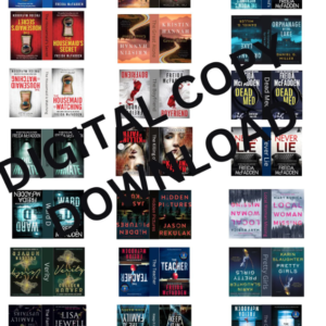 Psychological Thriller DIY MiniBooks DIGITAL PDF Printout