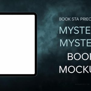 Mystery & Thriller eBook Mockup for Bookstagram Advertising