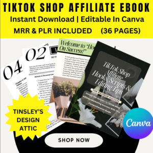 High-Converting TikTok Shop Affiliate Hooks & Scripts | Monetize TikTok with MRR & PLR