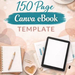Canva eBook Templates, Course Workbook Templates, and a Complete Guide on How to Create an eBook – 150 Canva eBook Templates